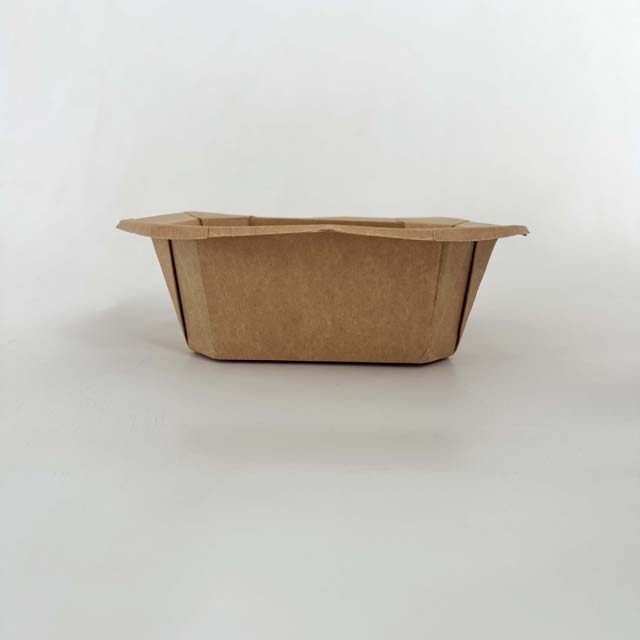 1000ml Kraft Square Octagonal Bowl